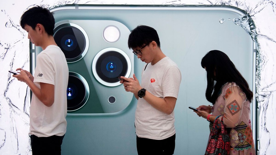 Apple chiếm thị phần cao tại Trung Quốc
