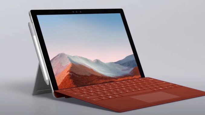 Đánh giá về dòng sản phẩm Surface Pro 7 Plus
