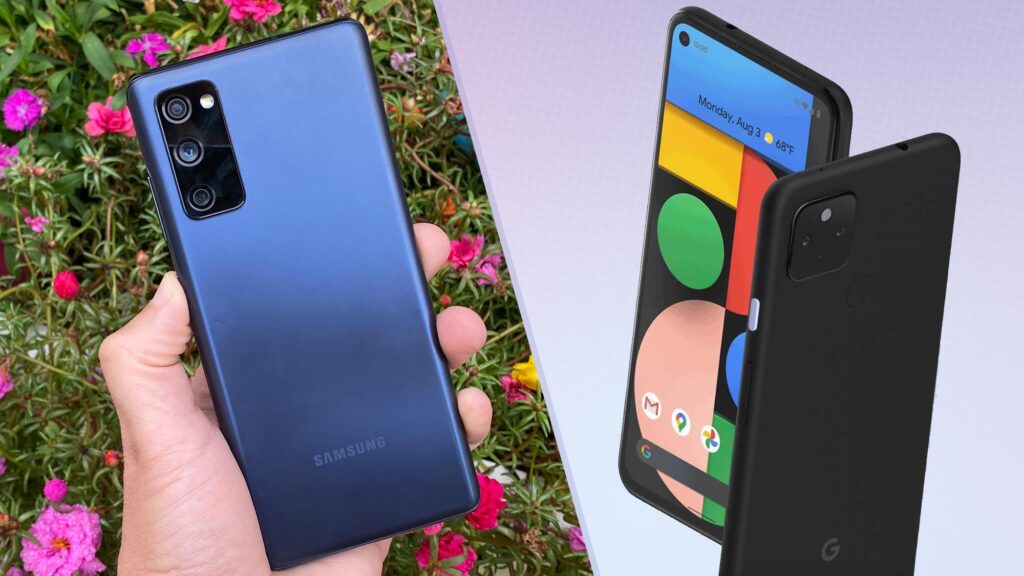 s20 fe pixel 5